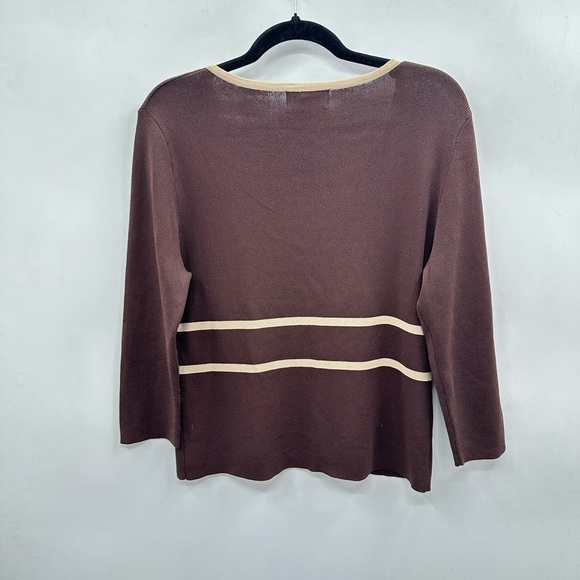 Y2K VINTAGE FINITY M brown Fall bow closure
coquette trendy woman rayon cardigan - Picture 2 of 12